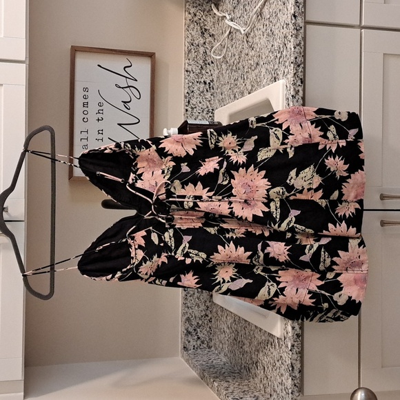 Free People NWTs Free People Altura Printed Mini Dress - Picture 6 of 6